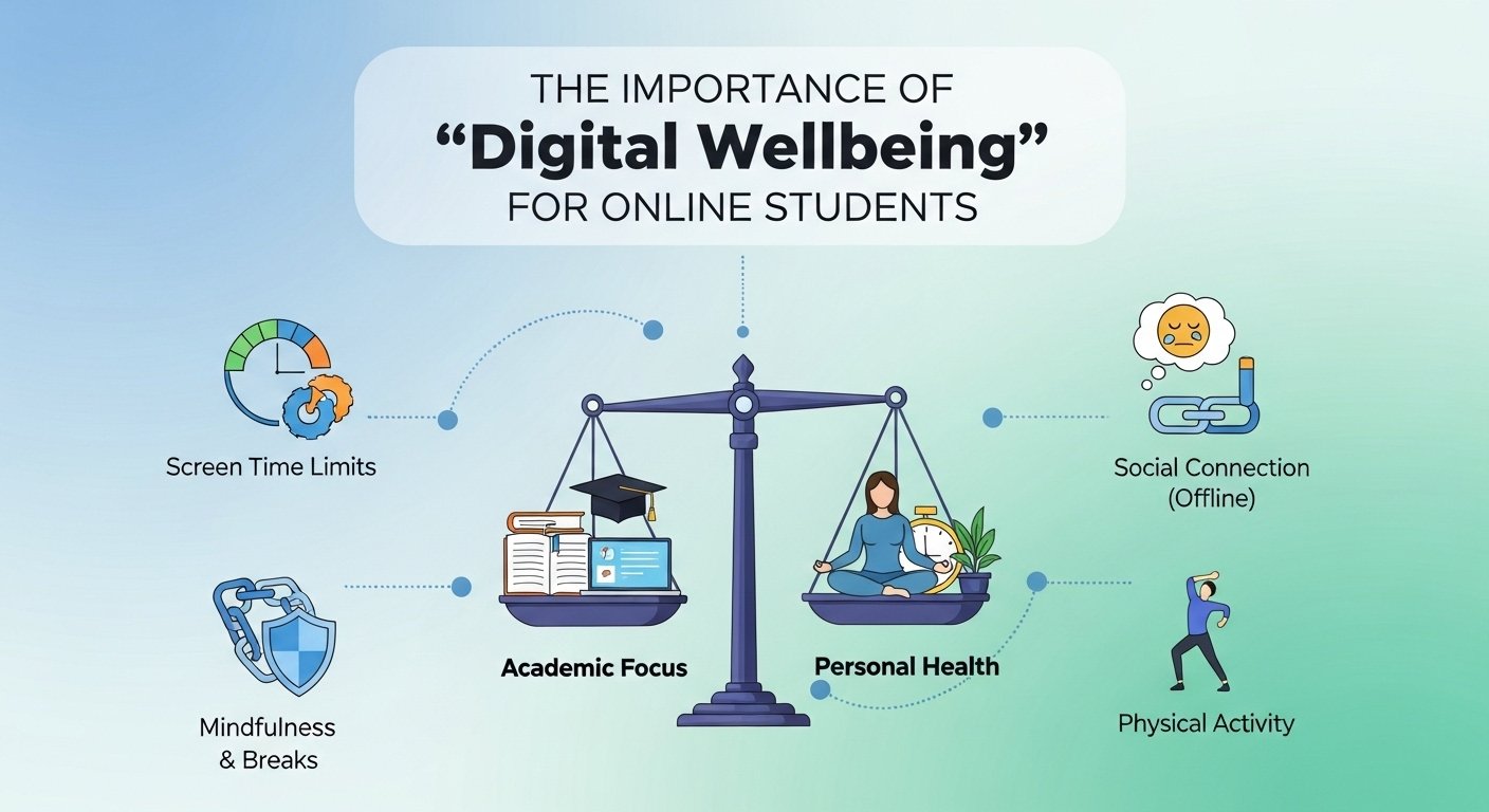 The Importance of “Digital Wellbeing” for Online Students