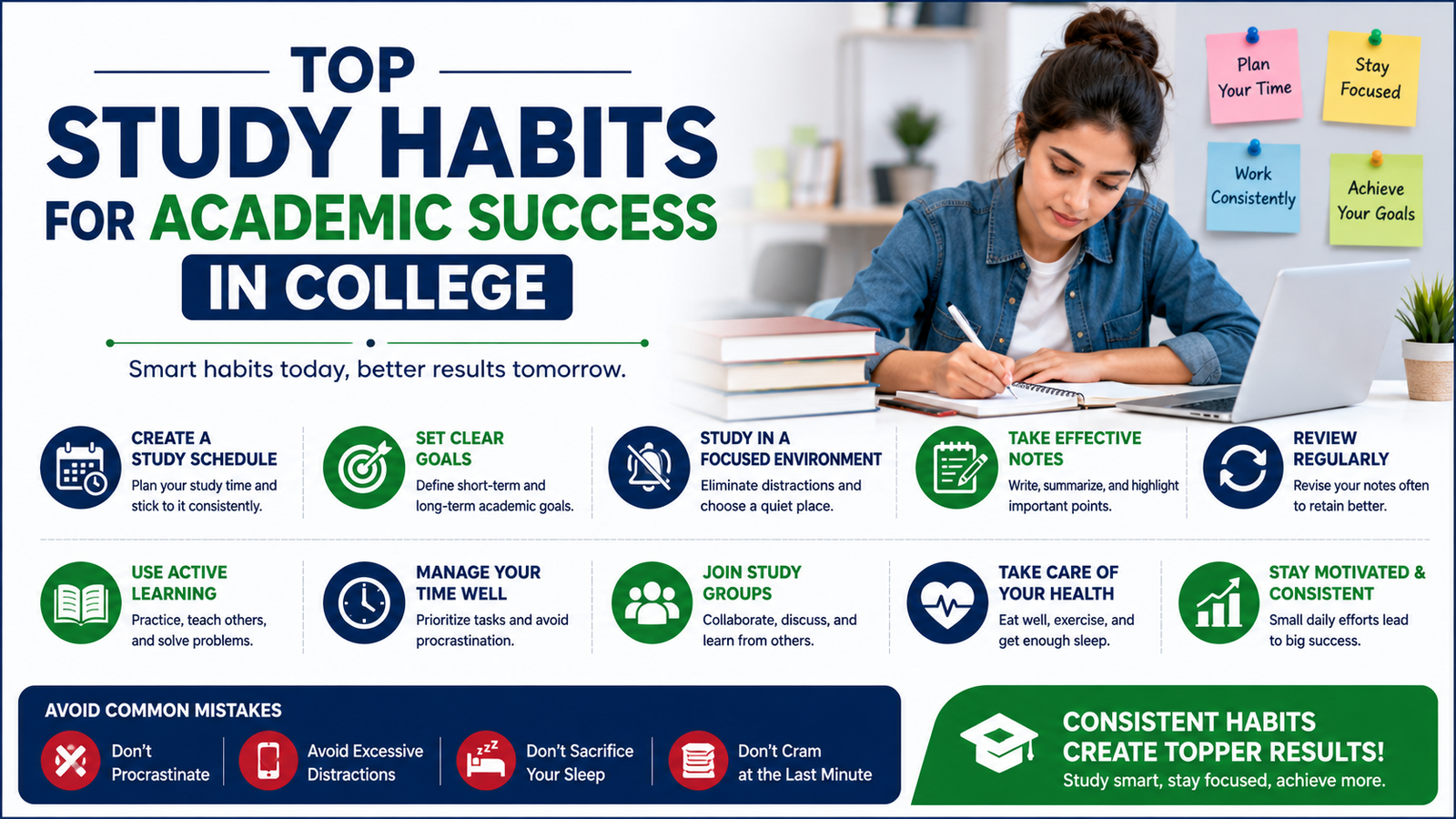 Top Study Habits for Academic Success in College