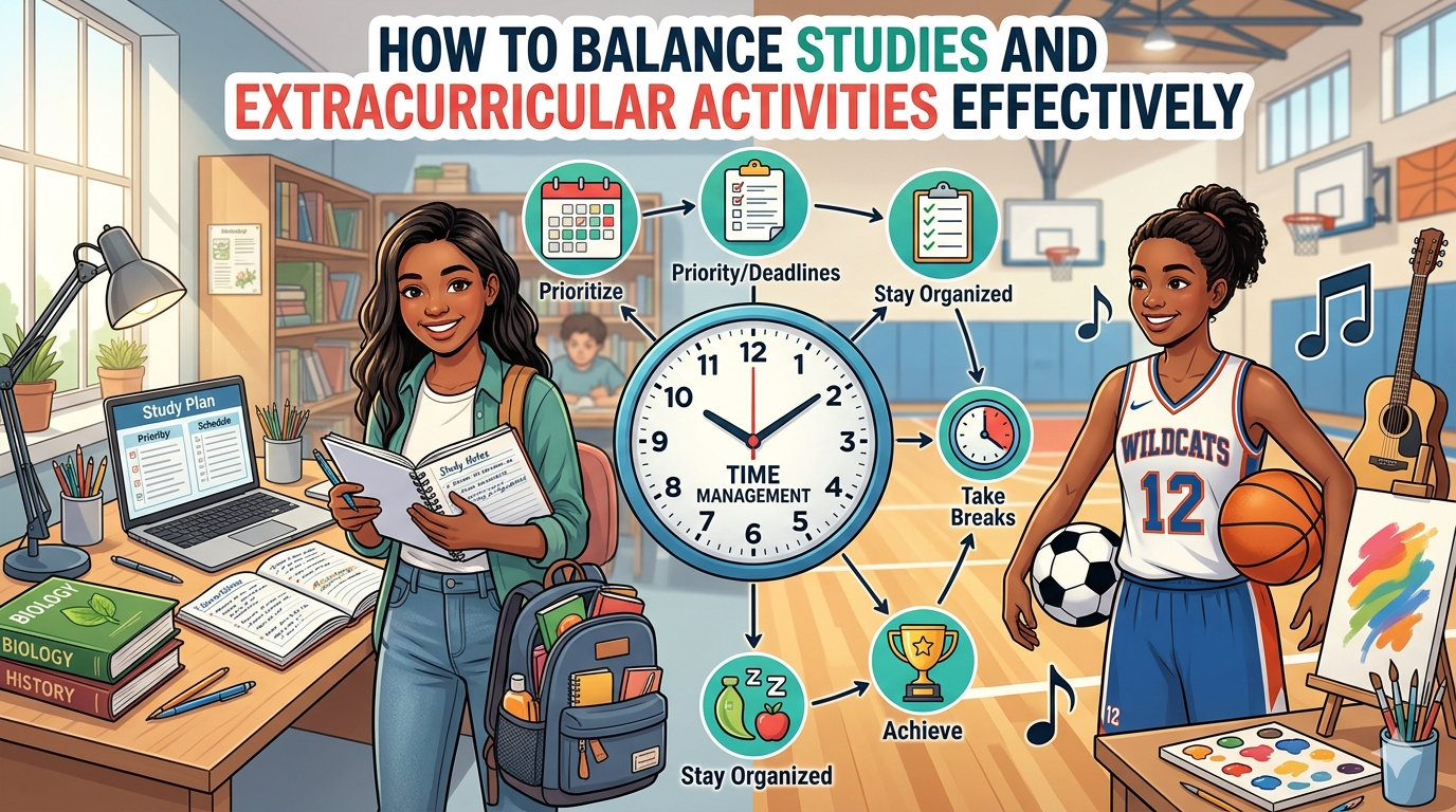 How to Balance Studies and Extracurricular Activities Effectively